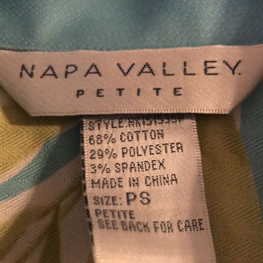 Vintage Napa Valley jacket size S/P light blue - Picture 3 of 7